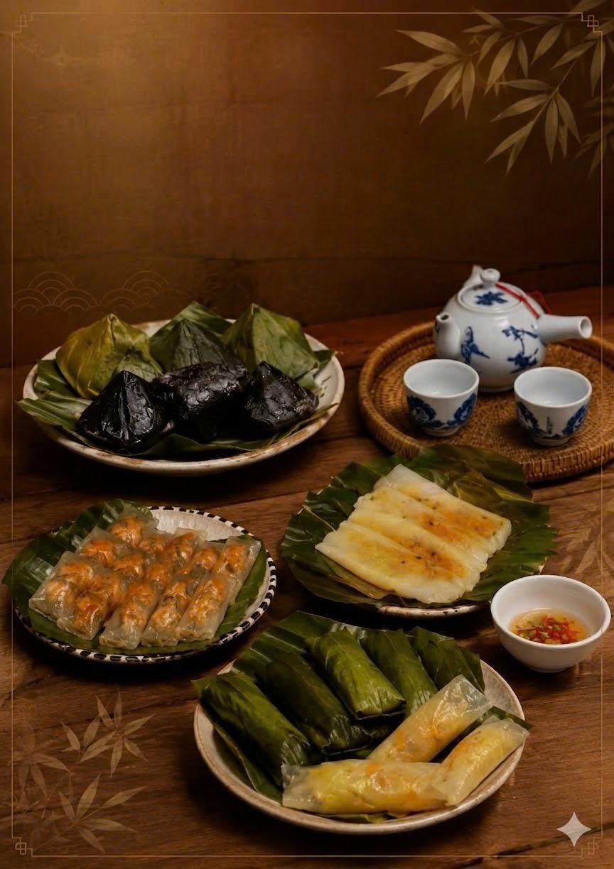 Làm bánh Huế truyền thống